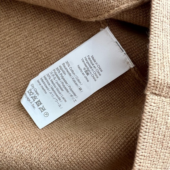 J. Crew $148 Cecile sweater blazer size XL heather khaki - Picture 11 of 13